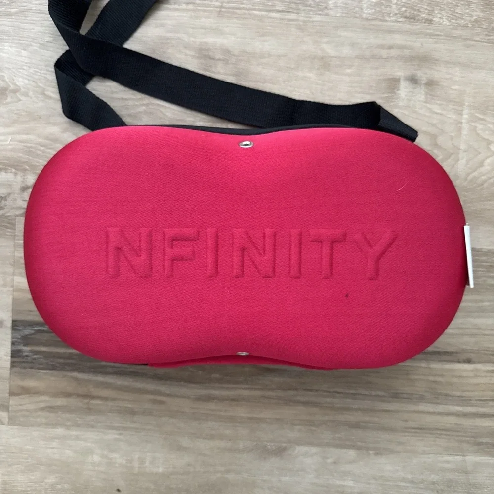 Nfinity Cheerleader Shoes Case Bag Travel Red with Strap Size 7 Case Only